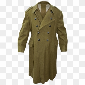 Trench Coat Png Transparent Image - Wool Trench Coat Romanian Military Surplus, Png Download - trench coat png