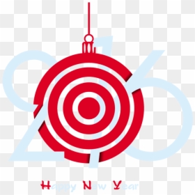 Happy New Year 2016 Sign With Target Board - Across Jordan Challenger Team, HD Png Download - new year 2016 png
