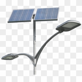 Free Solar Street Lights, HD Png Download - streetlight png