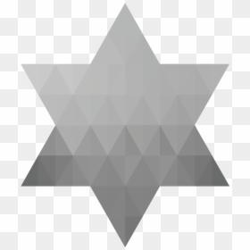 Geometric Jewish Star Of David Vii - Multiple Headphone Splitter, HD Png Download - star design png