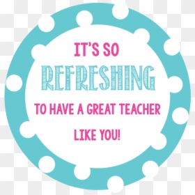 Gift Tags For Teachers - Teacher Appreciation Cup Tags, HD Png Download - gift tag template png