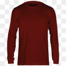 Lst - Maroon - Long-sleeved T-shirt, HD Png Download - red t shirt png