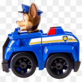 Police Car Paw Patrol Rescue Racer Paw Patrol Toy Chase - Chase Paw Patrol Vehicle, HD Png Download - paw patrol png images