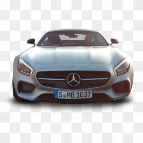 Mercedes Amg Gt Iridium Car Png Image - Mercedes Benz Amg Png, Transparent Png - front of car png