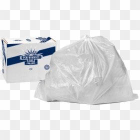 High Density Liner - 60 Gallon Can Liner, HD Png Download - garbage bag png