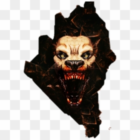Transparent Angry Dog Png - Werewolf, Png Download - angry dog png