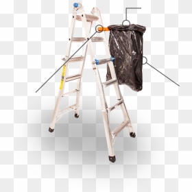 Trash Bag For Ladder, HD Png Download - garbage bag png