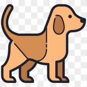 Transparent Dog Png Icon - Dog Side View Vector, Png Download - angry dog png