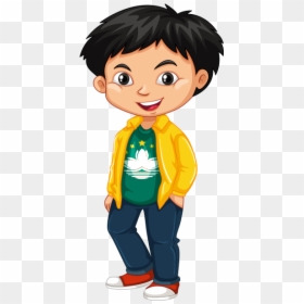 Cool Boy Png Image - Boy Wearing Jeans Clipart, Transparent Png - boys png
