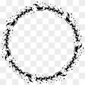 This Free Icons Png Design Of Barbed Wire Circle 2 - Birthday Border Black And White, Transparent Png - barbed wire frame png