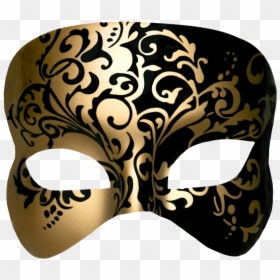 #mq #gold #black #mask #masks - Venetian Masks Png, Transparent Png - gold masquerade mask png