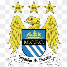 Manchester City Fc Logo Vector, HD Png Download - man city logo png