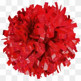 Red,pom-pom - Carnation Flower Carnation Clipart, HD Png Download - pom poms png