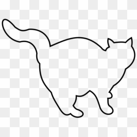 Fat Cat - Fat Cat Pumpkin Stencil, HD Png Download - fat person png