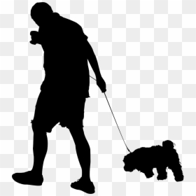 Dog Human Behavior Male Leash - Dog Catches Something, HD Png Download - dog leash png