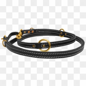 Leash Png - Leather Collar, Transparent Png - dog leash png