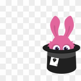 Transparent Fast Rabbit Clipart - Magic Rabbit Transparent, HD Png Download - sombrero hat png