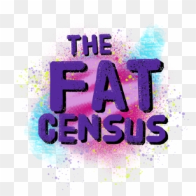 Fatcensus - Graphic Design, HD Png Download - fat person png