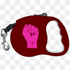 Clenched Fist Retractable Dog Leash - Leash, HD Png Download - dog leash png