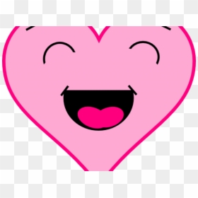Smiling Heart Clipart, HD Png Download - png smile