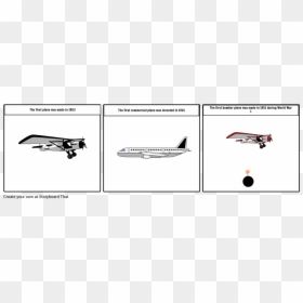 Storyboardthat Airplanes, HD Png Download - airplanes png