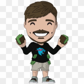 Mr Beast Youtooz, HD Png Download - png smile