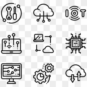 Internet Technology - Work Icons, HD Png Download - wifi icons png