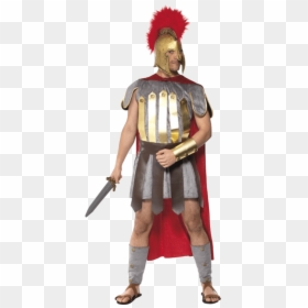 Costume Simply Fancy Dress - Roman Soldier Png, Transparent Png - gladiator helmet png