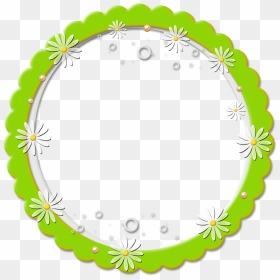 Cute Border Clipart Png - Cute Circle Frame Png, Transparent Png - scallop circle png