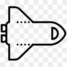 Space Shuttle Icon - Line Art, HD Png Download - space icon png
