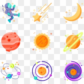 Art,graphic Design,graphics - Planets Icon, HD Png Download - space icon png