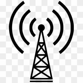 Antenna Icon Png - Radio Tower Clipart, Transparent Png - wifi icons png
