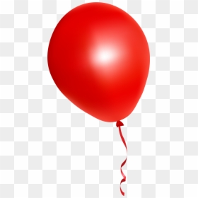 Red Balloon Transparent Background, HD Png Download - balloon vector png