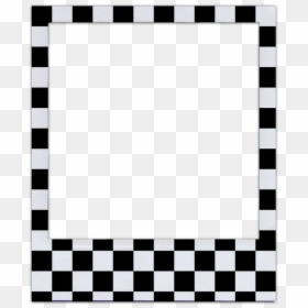 Checkered Crop Top, HD Png Download - polaroid overlay png