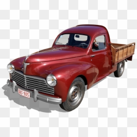 Transparent Old Truck Png - Vieux Pick Up Peugeot, Png Download - old truck png