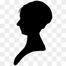 Silhouette Woman Female Drawing Computer Icons - Woman Line Profile Silhouette, HD Png Download - computer silhouette png