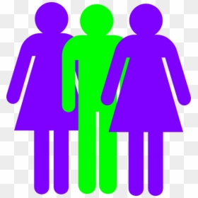 Male And Female Infographic, HD Png Download - stick people png