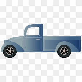 Pickup Truck Clipart Old - Transparent Background Farm Truck Clipart, HD Png Download - old truck png