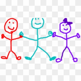 Stick People Art - Stick Figure, HD Png Download - stick people png