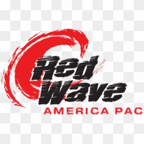 Vote Red Wave, HD Png Download - red wave png