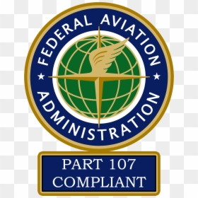 Faa Seal Png - Faa Part 107 Certified, Transparent Png - nwa png