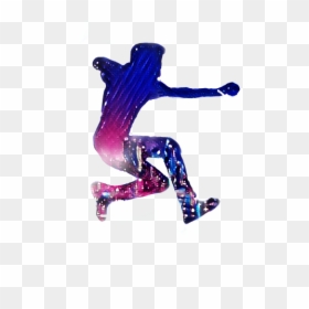 #silhouette #stencil #jumping #nyc #freetoedit - Ice Dancing, HD Png Download - nyc silhouette png