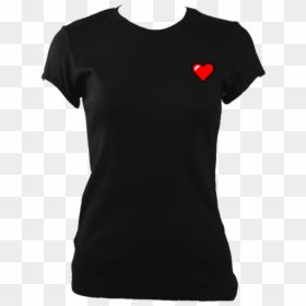 Pixel Heart White Tee - Hang Massive T Shirt, HD Png Download - white tee png