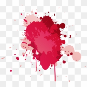 Splatter Images The Art - Red Paint Splash Png, Transparent Png - png splatter