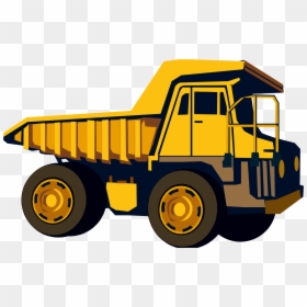 Clipart Of Dump, Trucks And Benz - Truck, HD Png Download - old truck png