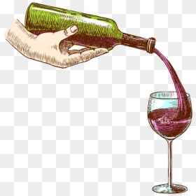 Wine Glass Icon Png -family Makes It Better - Wine Vector Black Png, Transparent Png - larry o'brien trophy png