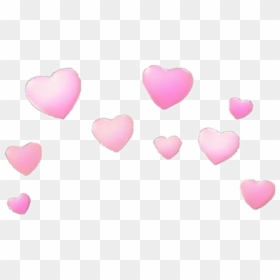 #snapchat #hearts #tumblr #aesthetic #pink - Picsart Png, Transparent Png - snapchat hearts png
