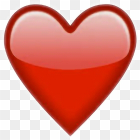 Heart Red Redheart Snapchat Snapchatsticker Sticker - Red Heart Emoji Png, Transparent Png - snapchat hearts png
