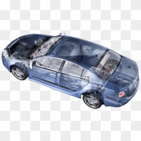 Controller Area Network In Vehicle, HD Png Download - destroyed car png