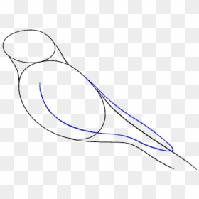 How To Draw Raven - Line Art, HD Png Download - raven feather png